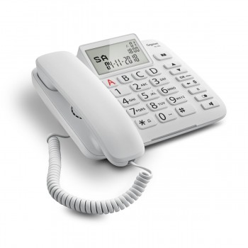 Gigaset DL380 Teléfono analógico Blanco Identificador de llamadas S30350-S217-R102