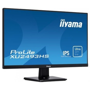 iiyama ProLite XU2493HS-B1, 60,5 cm (23.8"), 1920 x 1080 Pixeles, Full HD, LED, 4 ms, Negro