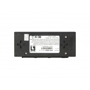 LevelOne Inyector PoE, 30W, Ethernet rápido, 10,100 Mbit s, Negro, PoE, Poder, IEEE 802.3,IEEE 802.3 POI-3002