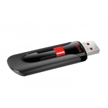 SanDisk Cruzer Glide 128GB 2.0 Negro, Rojo SDCZ60-128G-B35