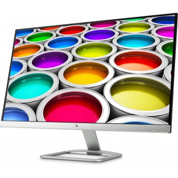 HP Pantalla IPS 27ea, 68,6 cm (27"), 1920 x 1080 Pixeles, LED, 7 ms, 250 cd   m², Plata, Blanco X6W32AA