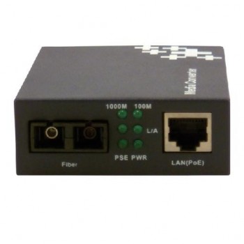 MCL ETS-GTF SC-POE TRANSCEIVER 100 RJ45   1000 EXT