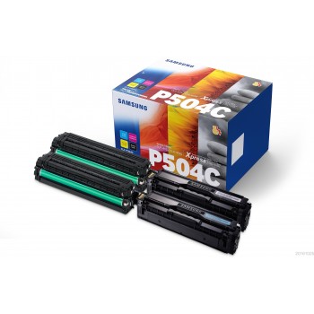 HP CLT-P504C, Tóner de láser, Negro, Cian, Magenta, Amarillo, 4 pieza(s) SU400A