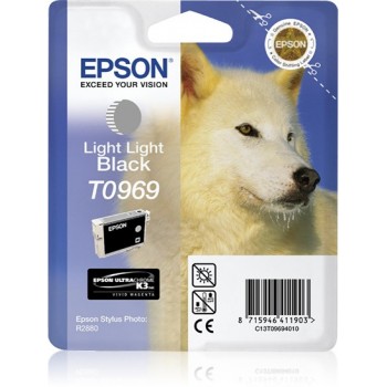Cartucho Epson T0969 gris claro C13T09694010