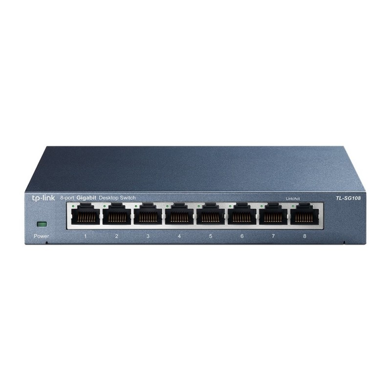 TP-LINK TL-SG108 8 puertos RJ-45 10 100 1000Mbps Negro TL-SG108