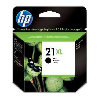 Cartucho de tinta original HP 21XL de alta capacidad negro C9351CE