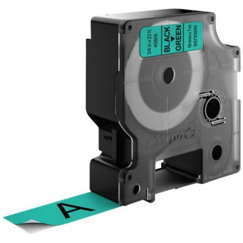 DYMO D1 Standard 19mm x 7m, D1, Poliéster, Bélgica, Caja, 7 m, 24 mm S0720890