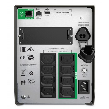 APC SMT1000IC, 1000 VA, 700 W, 151 V, 302 V, 220 V, 240 V