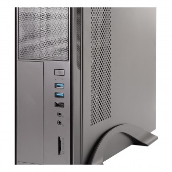 UNYKAch SLIM MATX UK 2010 + PSU 300W Torre Negro 52085