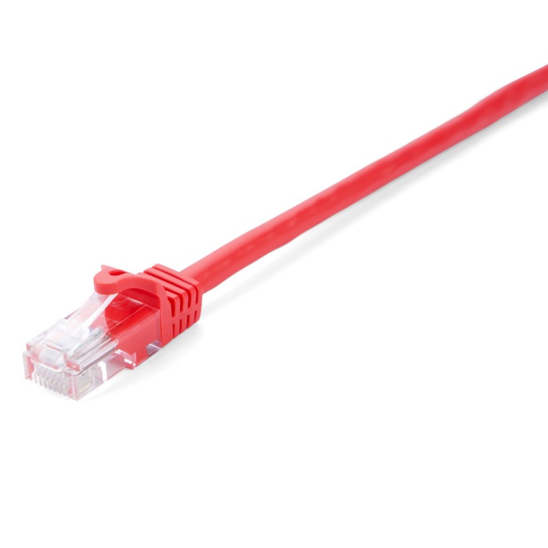V7 Cable de red CAT6 STP 0.5M Rojo, 0,5 m, Cat6, U UTP (UTP), RJ-45, RJ-45, Rojo V7CAT6UTP-50C-RED-1E