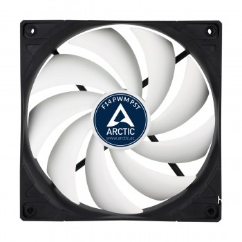 ARCTIC F14 PWM PST, Carcasa del ordenador, Ventilador, 14 cm, 1350 RPM, 126 m h, 4 pines ACFAN00079A