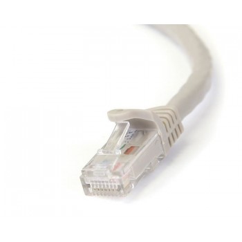 StarTech.com Cable de 5m Gris de Red Gigabit Cat6  N6PATC5MGR