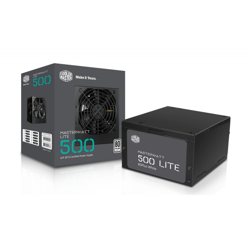 COOLER MASTER MasterWatt Lite 500W - 500 W - 80 PLUS MPX-5001-ACABW-EU