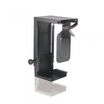 Newstar CPU-D075BLACK, Desk-mounted CPU holder, 10 kg, Negro, Metal, 50 - 100 mm, 200 - 360 mm