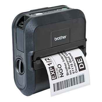 Brother RuggedJet RJ-4040 - Impresora de etiquetas - monocromo - térmica directa - Rollo (11.8 cm) - RJ4040Z1
