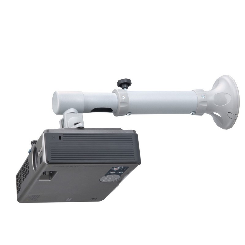 Newstar BEAMER-W050SILVER, Pared, 12 kg, Plata, 360º, 0 - 90º, 37 cm