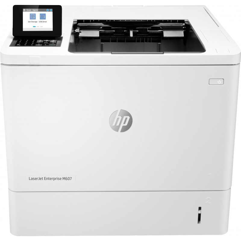 HP LaserJet LaserJet Enterprise M607n, Laser, 1200 x 1200 DPI, A4, 650 hojas, 52 ppm, Listo para red K0Q14A