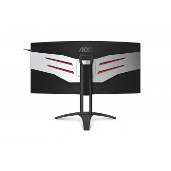 AOC AG352UCG6 pantalla para PC 88,9 cm (35"") Quad HD LED Curva Mate Negro, Rojo
