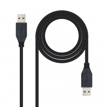 CABLE USB 3.0, TIPO A M-A M, 2.0 M 10.01.1002-BK