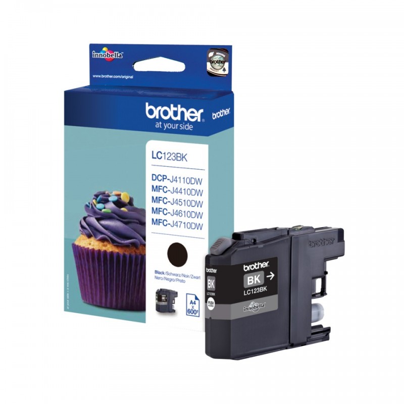 TINTA BROTHER LC-123BK NEGRO LC123BK