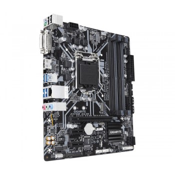 Gigabyte Z370M-DS3H, DDR4-SDRAM, DIMM, Dual, 64 GB, Intel, Intel Core i3,Intel Core i5,Intel Core i7 GA-Z370M-DS3HDUP1