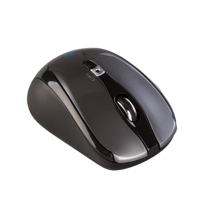I-TEC Bluetooth Travel ratón óptico Óptico 1600 DPI Negro MW243-BLACK