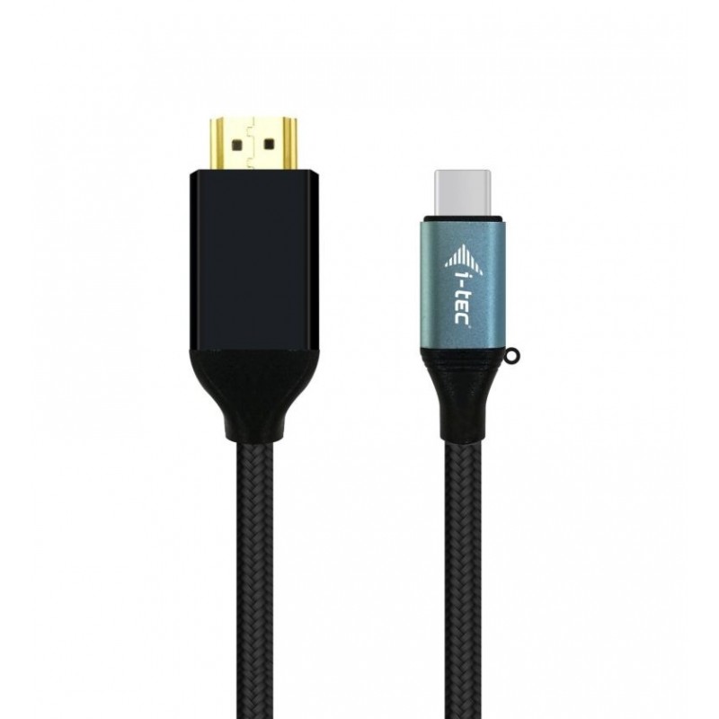 i-tec USB-C HDMI Cable Adapter 4K   60 Hz 150cm, HDMI, USB-C 3.1, Macho Macho, 1,5 m, Negro, Azul C31CBLHDMI60HZ
