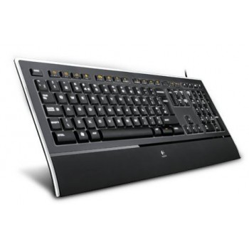 Logitech K740 teclado USB QWERTY Italiano Negro 920-005685