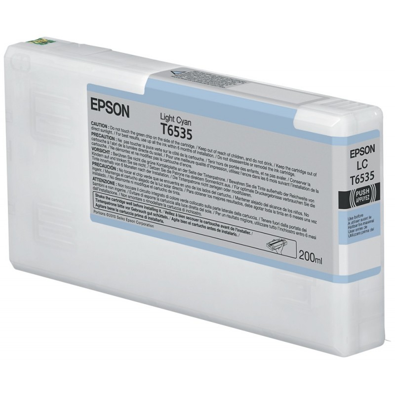 Cartucho Epson T6535 cian claro C13T653500