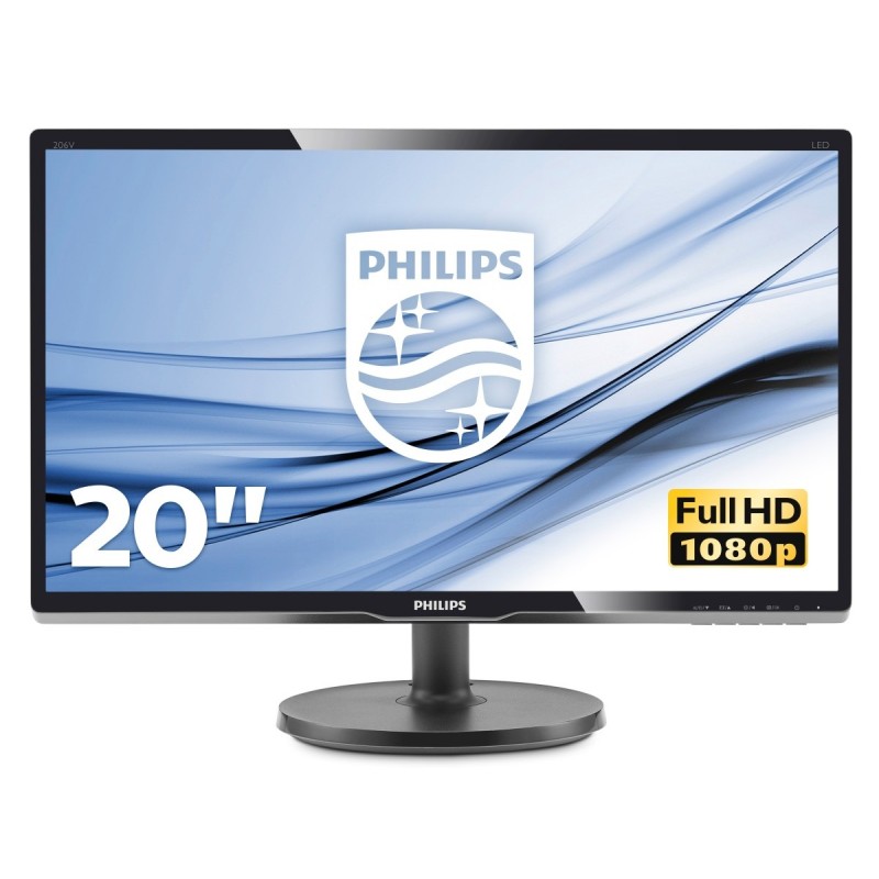 Philips - 19.53 - Full HD - MVA - 20 ms - Negro - 200V4QSBR 00