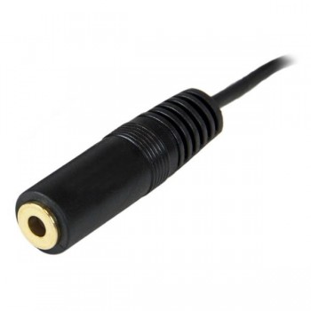 StarTech.com Cable de 3,6m Alargador Extensor de Audio Mini Jack 3,5mm Chapado en Oro para Auricular MU12MF