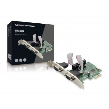 TARJETA PCIE CONCEPTRONIC 2 PUERTOS SERIE SRC01G