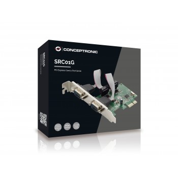 TARJETA PCIE CONCEPTRONIC 2 PUERTOS SERIE SRC01G