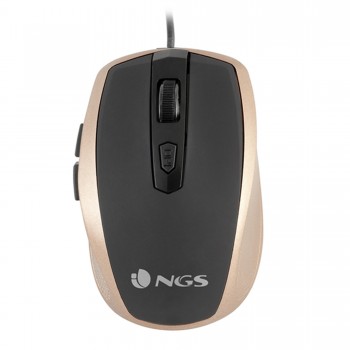 NGS Tick Gold Óptico 1600 DPI Oro TICKGOLD