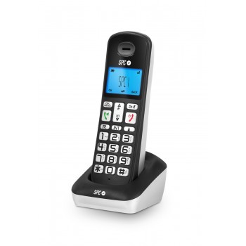 SPC 7320N Telefono DECT GOSSIP Negro