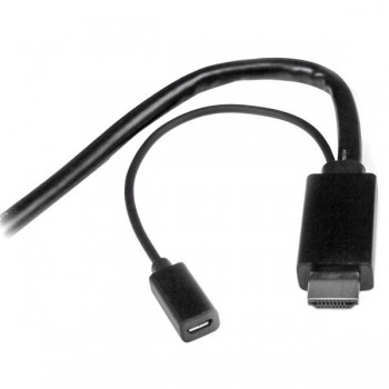 StarTech.com Cable Conversor HDMI, DisplayPort o Mini DisplayPort a HDMI de 2m - Adaptador DP y Mini DPMDPHD2HD