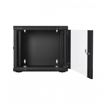 V7 RMWC9UG450-1E armario rack 9U Bastidor de pared Negro RMWC9UG450-1E       