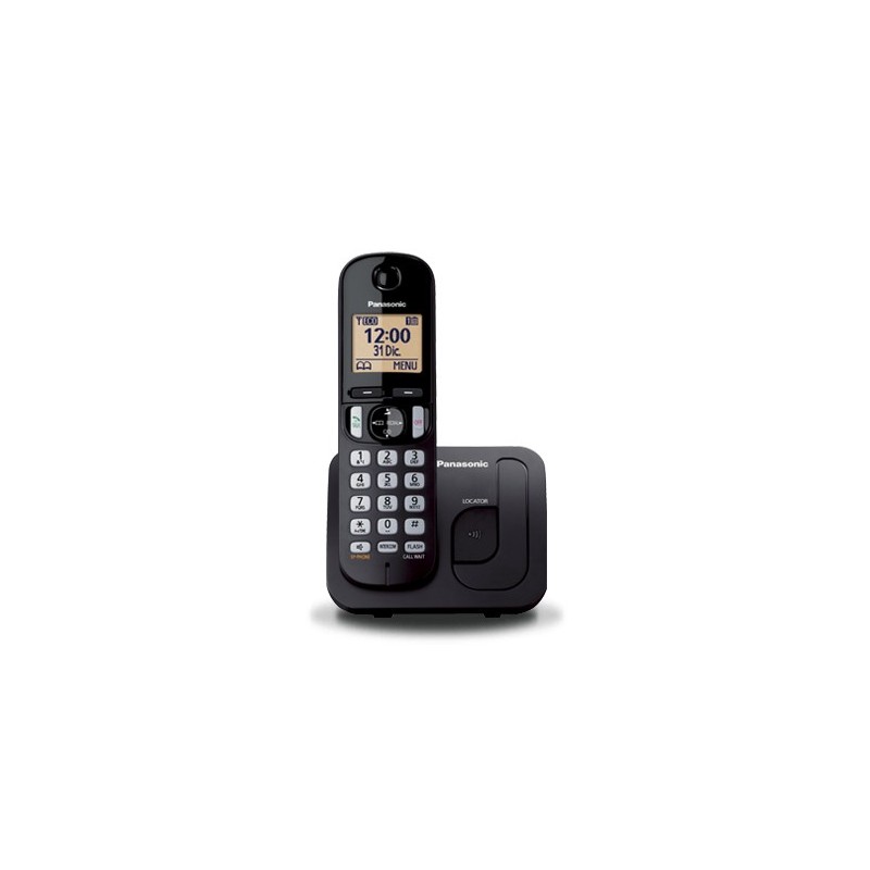 Panasonic KX-TGC210, Teléfono DECT, Terminal inalámbrico, Altavoz, 50 entradas, Identificador de lla KX-TGC210SPB B