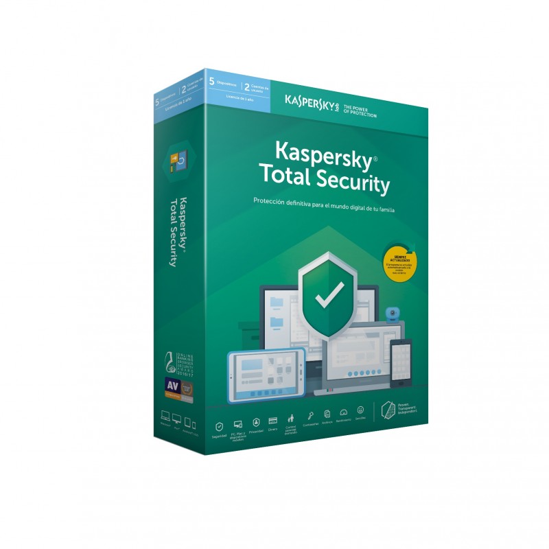 Kaspersky Lab Total Security 2019, 5 licencia(s),  KL1949S5EFS-9MSB