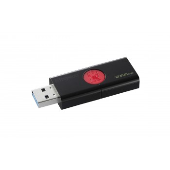 Kingston Technology DataTraveler 256GB 3.0 (3.1 Gen 1) Negro, Rojo DT106 256GB