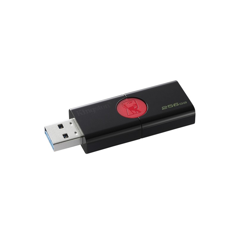 Kingston Technology DataTraveler 256GB 3.0 (3.1 Gen 1) Negro, Rojo DT106 256GB