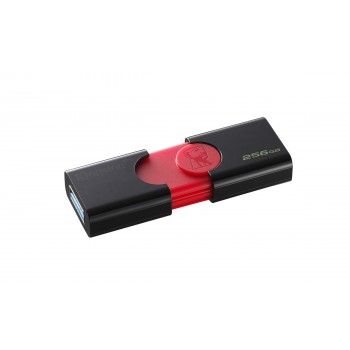 Kingston Technology DataTraveler 256GB 3.0 (3.1 Gen 1) Negro, Rojo DT106 256GB