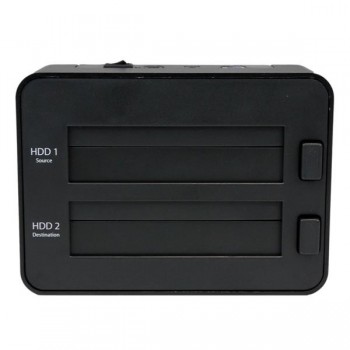 StarTech.com Estación de Conexión Duplicador Borrador Autónomo USB 3.0 de Discos Duros SSD SATA 2,5" SATDOCK2REU3