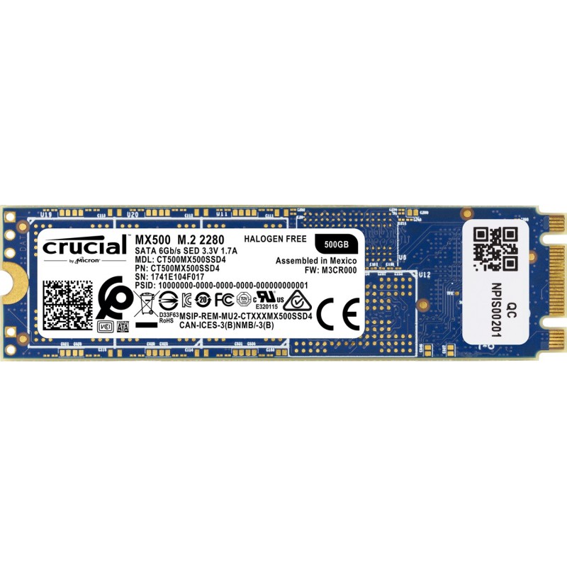 CRUCIAL 500GB M.2 CT500MX500SSD4