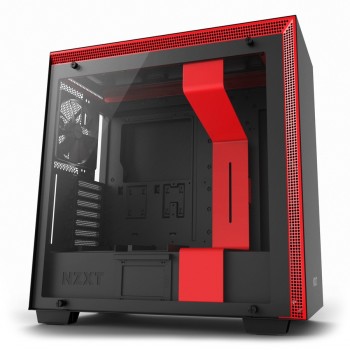 NZXT H700 Midi-Tower Black,Red CA-H700B-BR