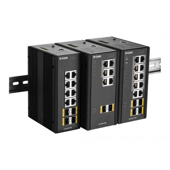 D-Link DIS?300G?12SW 8 puertos RJ-45 Negro DIS-300G-12SW