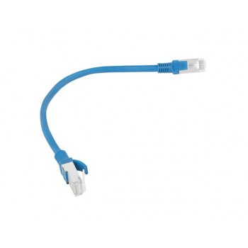 Lanberg PCU6-10CC-0025-B Cat.6 Utp, 0,25m blau