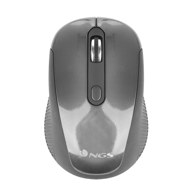NGS Haze Óptico 1600 DPI Negro, Grafito HAZE
