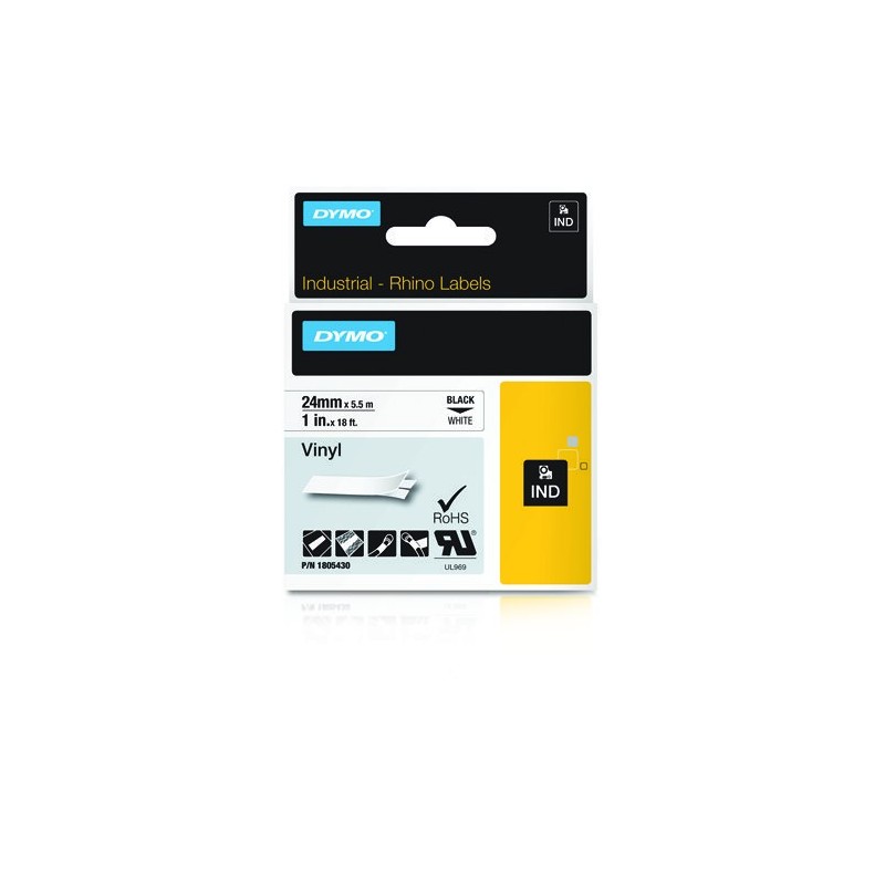 DYMO 1805430, Vinilo, Caja, 5,5 m, 32 mm, 85 mm, 111 mm