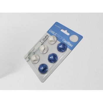 ORGANIZADOR CABLE DROP (6 UDS) COO-CLIPBWX6
